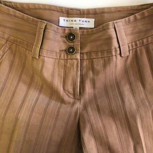 Trina Turk Flat Front Trousers